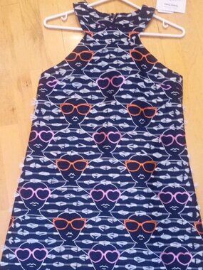 Robe d'été unique et fantaisiste. Marque Hutch. Grandeur XS. Summer dress unique